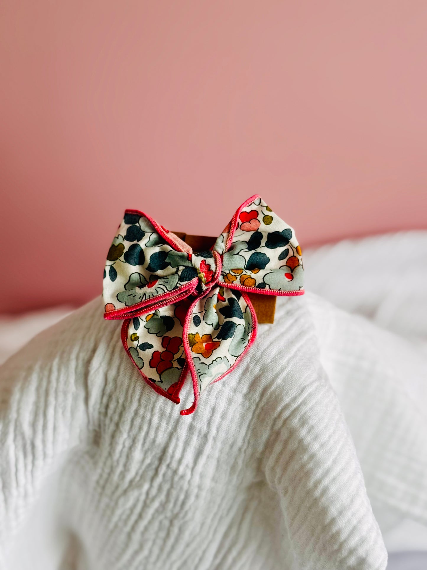 Barette Noeud pince croco