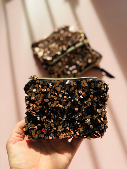 Porte monnaie à sequins