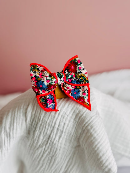 Barette Noeud pince croco