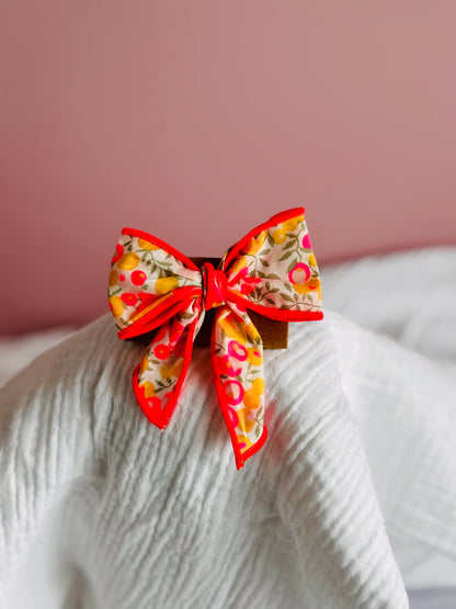 Barette Noeud pince croco