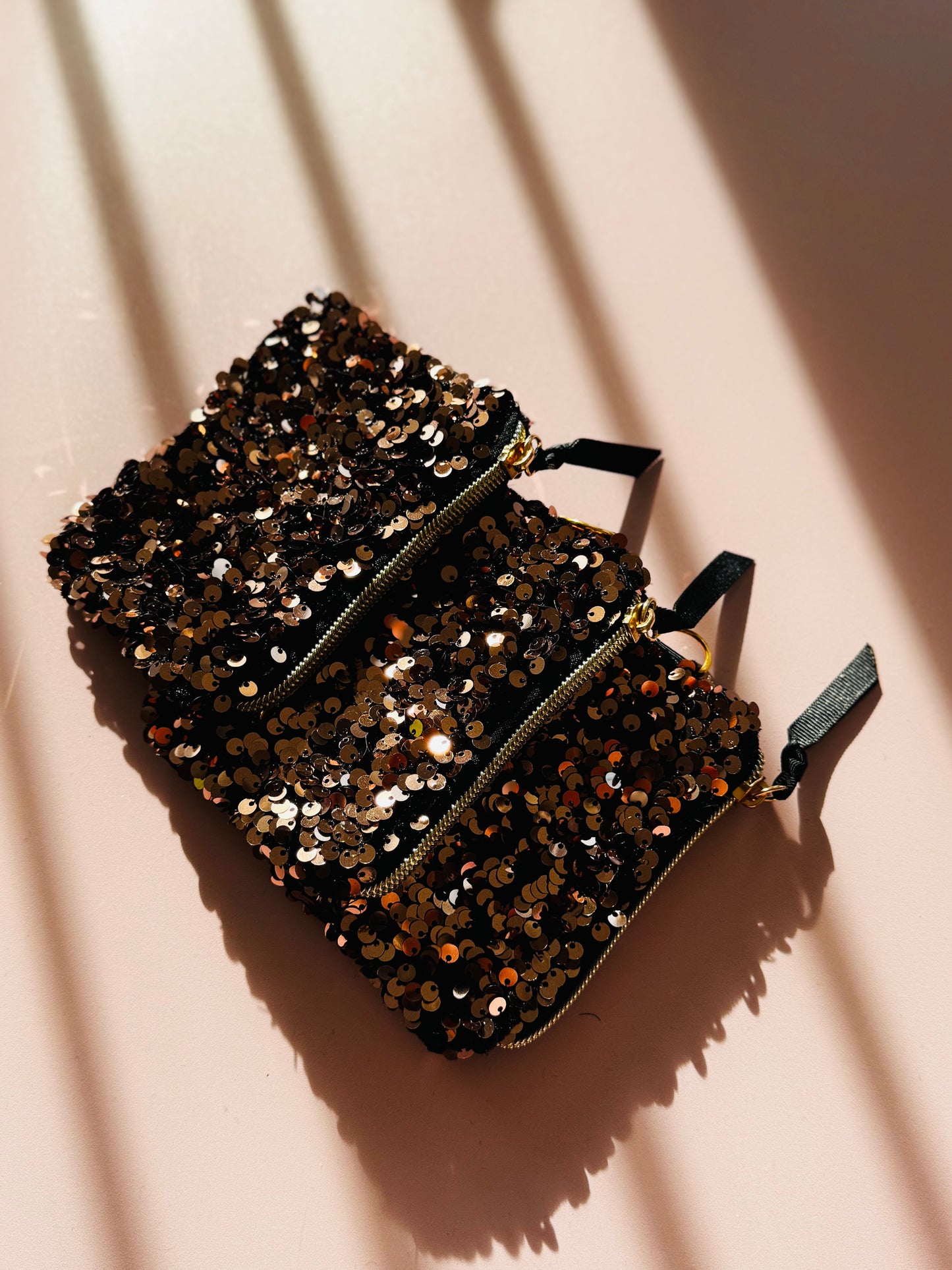 Porte monnaie à sequins