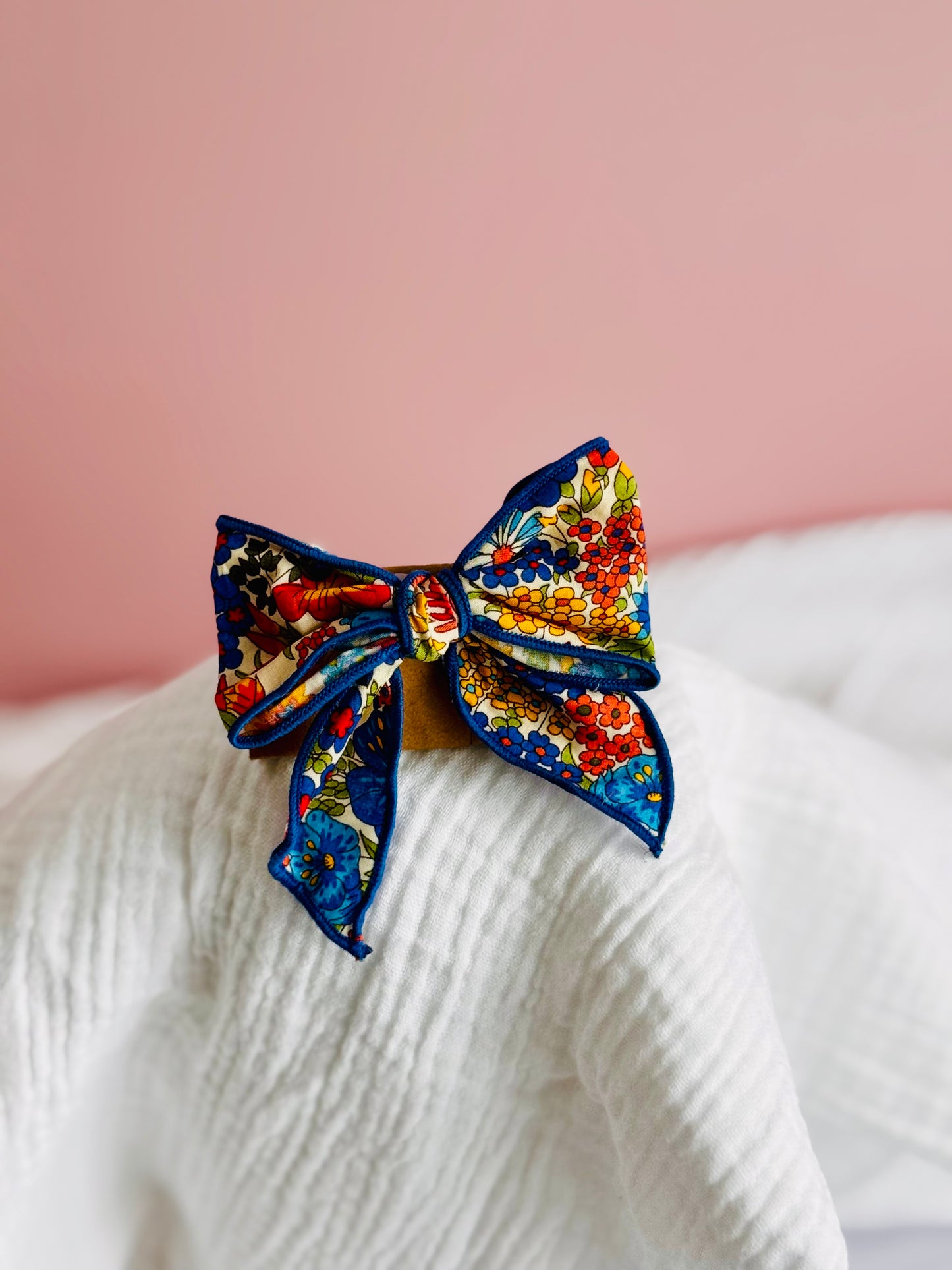 Barette Noeud pince croco