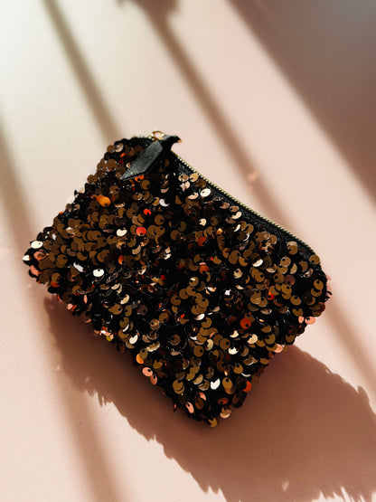 Porte monnaie à sequins