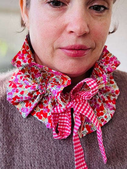 Cols amovibles Liberty Tana Lawn – Même tissu que Balzac Paris – 8 coloris