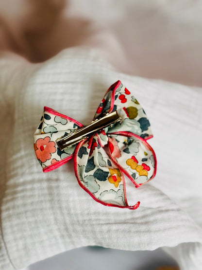 Barette Noeud pince croco