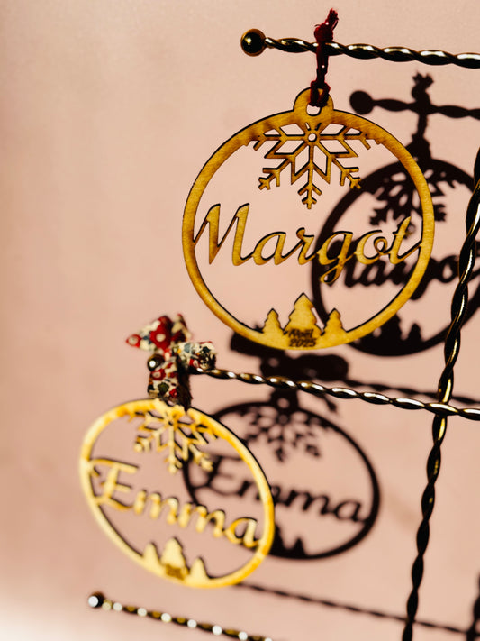 Boule de Noël personnalisée