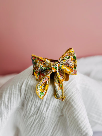 Barette Noeud pince croco